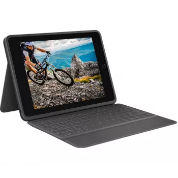 LOGITECH Rugged Folio Graphite Qwertz Deutsch
