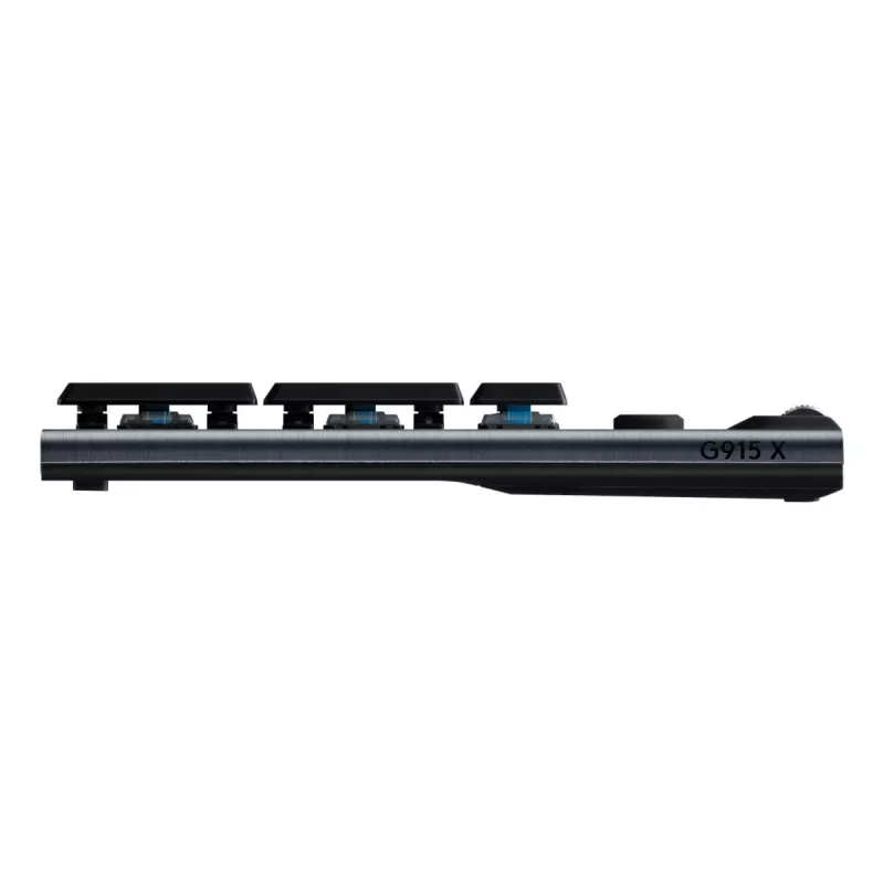 LOGITECH G915 X Lightspeed Wireless Low Profile Gaming Keyboard Schwarz Clicky Qwertz Deutsch