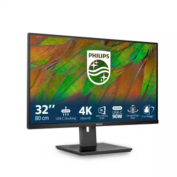 Philips 3000 series 32B1U3900/00 Computermonitor 80 cm (31,5 Zoll) 3840 x 2160 Pixel 4K Ultra HD LCD Schwarz