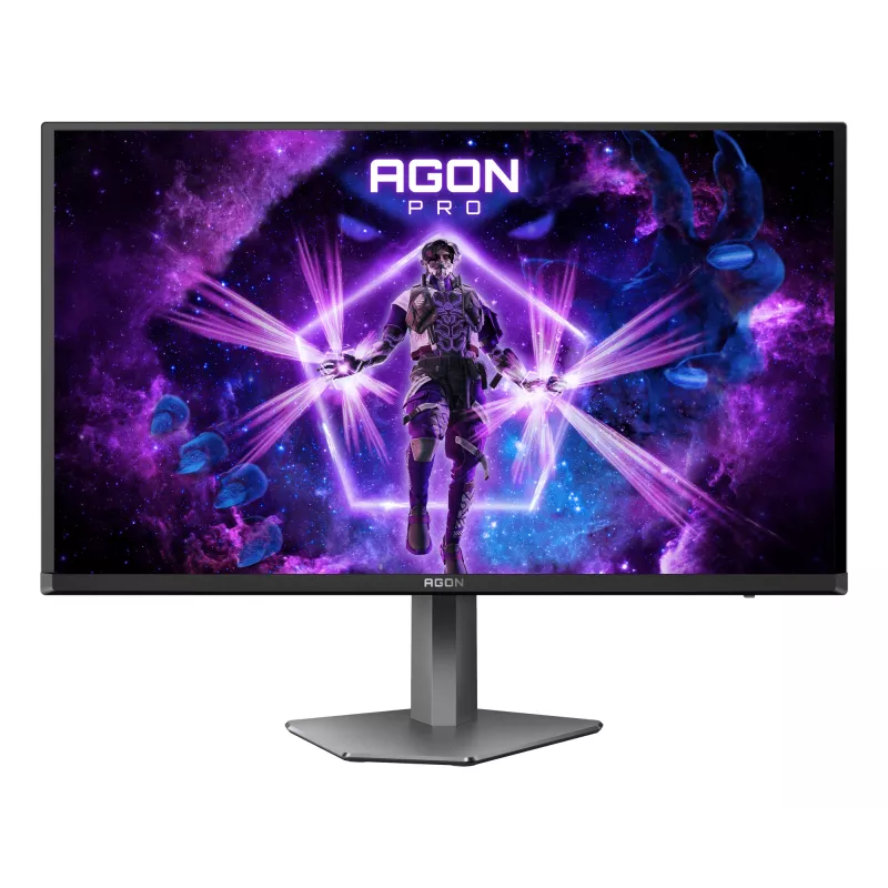 AOC AGON PRO AG276QZD2 Computer-Monitor 67,3 cm (26,5 Zoll) 2560 x 1440 Pixel Quad HD QD-OLED Schwarz, Grau