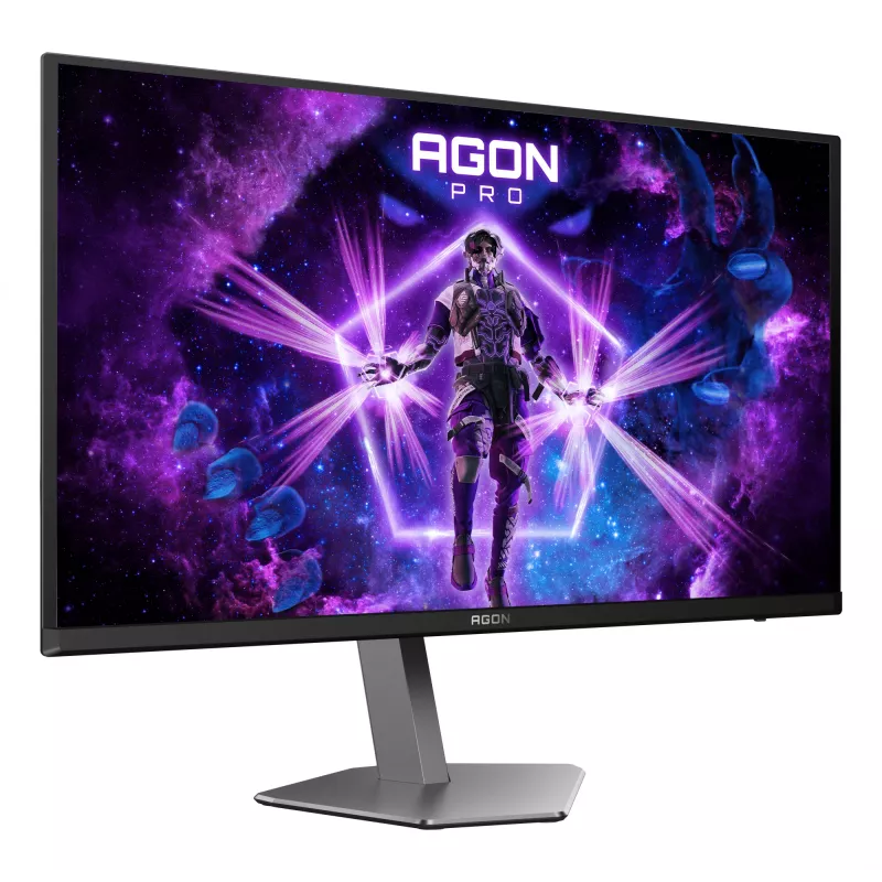 AOC AGON PRO AG276QZD2 Computer-Monitor 67,3 cm (26,5 Zoll) 2560 x 1440 Pixel Quad HD QD-OLED Schwarz, Grau