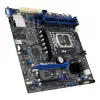 Motherboard ASUS P13R-M Intel C262 LGA 1700 micro ATX, DDR5, 4 DIMM, 128GB, 8x SATA III, 1x M.2, 2x LAN