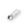 DIGITUS 1,25 Gbit/s BiDi WDM SFP Modul, bis zu 20 km mit DDM-Unterstützung, Singlemode, LC Simplex Stecker 1000Base-LX, Tx1310nm/Rx1550nm