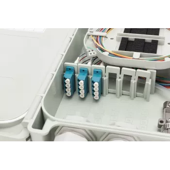 Digitus FTTH/FTTB Verteilerbox vormontiert OS2 12 Fasern LC/PC