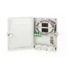 DIGITUS FTTH Verteilerbox - Singlemode LC-APC vorkonfektionierte Kupplungen Pigtails