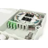 DIGITUS FTTH Verteilerbox - Singlemode LC-APC vorkonfektionierte Kupplungen Pigtails