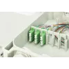 DIGITUS FTTH Verteilerbox - Singlemode LC-APC vorkonfektionierte Kupplungen Pigtails