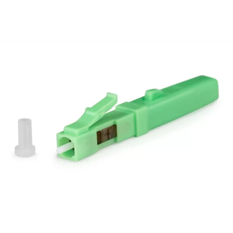 DIGITUS LC/APC Glasfaser-Schnellanschluss 10er-Pack