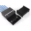 DIGITUS Consolidation Point Box – 6 Ports Keystone-Module mit smartem Kabelmanager