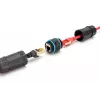 Netzwerkkabel Digitus DN-93905-OD RJ45 auf RJ45 CAT 6A 1m Schwarz