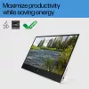 HP E-Series E14 G4 Portable Monitor, 35,6 cm (14 Zoll), 1920 x 1080 Pixel, Full HD, LCD, 5 ms, Silber