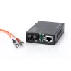 DIGITUS Medienkonverter, Multimode 10/100Base-TX auf 100Base-FX, inkl. Netzteil, ST-Stecker, bis zu 2 km