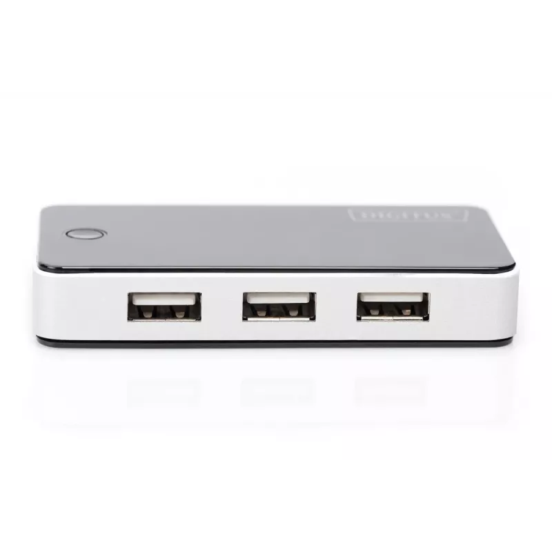 DIGITUS USB 2.0 7-Port Hub Schwarz (da-70222)