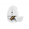 LOGITECH Lift for Mac Vertikale Ergonomische Maus - Off-White/Blassgrau - EMEA