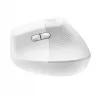 LOGITECH Lift for Mac Vertikale Ergonomische Maus - Off-White/Blassgrau - EMEA