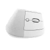 LOGITECH Lift for Mac Vertikale Ergonomische Maus - Off-White/Blassgrau - EMEA