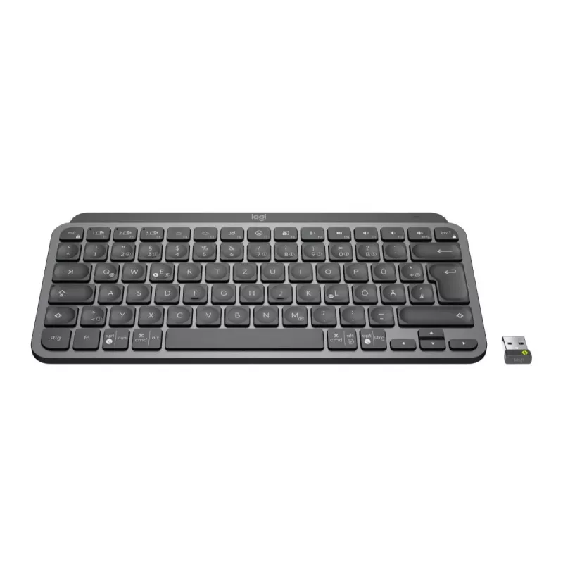 LOGITECH MX Keys Mini For Business - Kabellose Tastatur - Graphit - QWERTZ Deutsch