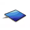 LOGITECH Combo Touch – Sand für iPad Pro 11 inch (1., 2., 3. Gen.) – Deutsch – QWERTZ