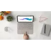 LOGITECH Combo Touch – Sand für iPad Pro 11 inch (1., 2., 3. Gen.) – Deutsch – QWERTZ