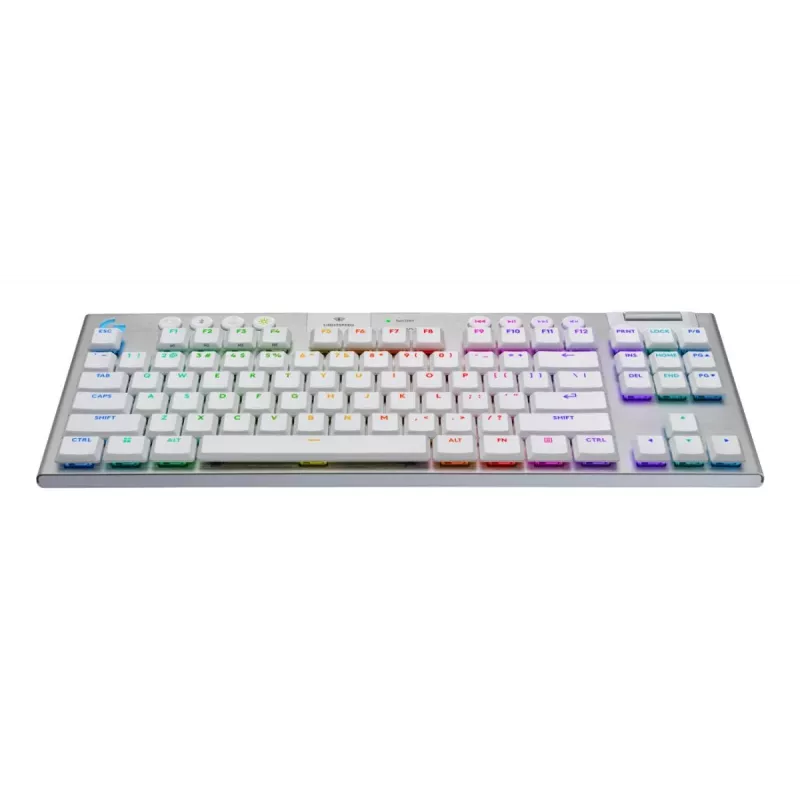 LOGITECH G915 X Lightspeed TKL Kabellose Low-Profile Gaming-Tastatur Weiß Tactile - Qwertz Deutsch