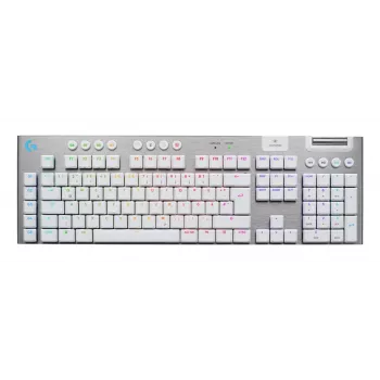 Logitech G G915 X LIGHTSPEED Tastatur Gaming USB RF Wireless Bluetooth QWERTZ Deutsch Weiß