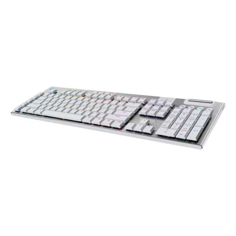 Logitech G G915 X LIGHTSPEED Tastatur Gaming USB RF Wireless Bluetooth QWERTZ Deutsch Weiß