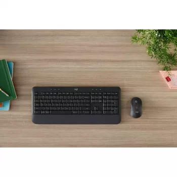 Logitech Signature MK650 Combo for Business – Kabellose Tastatur und Maus in voller Größe