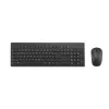 Kensington K75562DE, Kabellos, RF Wireless, Membran, QWERTZ, Schwarz, Maus enthalten