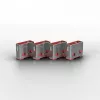 Lindy USB-Portblocker (ohne Schlüssel) – 10er-Pack, Pink, Portblocker, USB Typ-A, Pink, Acrylnitril-Butadien-Styrol (ABS), 10 Stück, Polybeutel