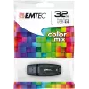EMTEC C410 Color Mix - 32GB USB-Stick - USB 2.0 - Blau