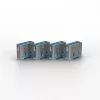 Lindy USB Port Blocker - Pack mit 4 Stück, Farbcode: Blau, Portblocker + Schlüssel, USB Typ-A, Blau, Acrylnitril-Butadien-Styrol (ABS), 5 Stück, Polybeutel
