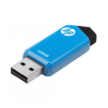 HP v150w USB-Stick 128 GB USB Typ-A 2.0 Schwarz, Blau