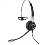 Jabra BIZ 2400 II Mono, 3-1, Kabelgebunden, Büro/Callcenter, 54 g, Headset, Schwarz, Silber