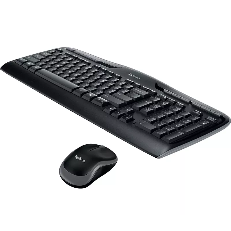 LOGITECH Wireless Desktop Mk330 – Schwarz – QWERTY UK