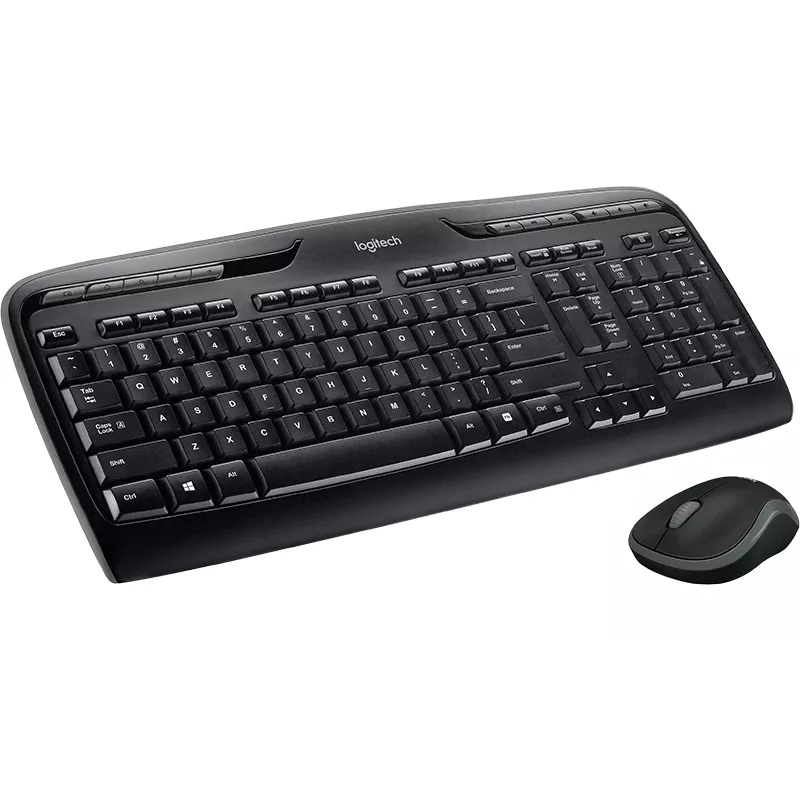 LOGITECH Wireless Desktop Mk330 – Schwarz – QWERTY UK