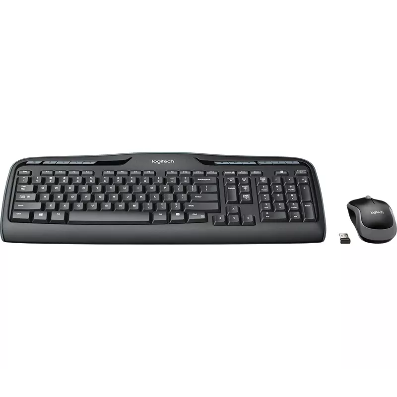 LOGITECH Wireless Desktop Mk330 – Schwarz – QWERTY UK