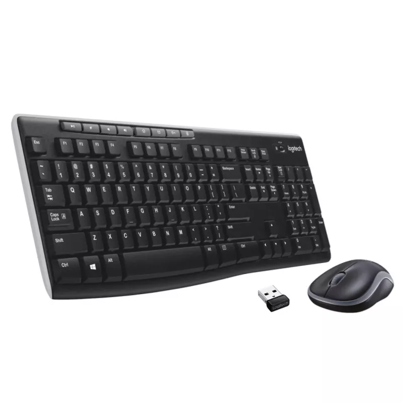 LOGITECH Wireless Desktop Mk270 - QWERTZ Swiss-Lux