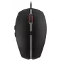 CHERRY GENTIX 4K Kabelmaus, Schwarz, USB, beidhändig, optisch, USB, 3600 DPI, Schwarz