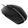CHERRY GENTIX 4K Kabelmaus, Schwarz, USB, beidhändig, optisch, USB, 3600 DPI, Schwarz