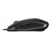 CHERRY GENTIX 4K Kabelmaus, Schwarz, USB, beidhändig, optisch, USB, 3600 DPI, Schwarz