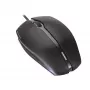 CHERRY GENTIX KABELGEBUNDENE BELEUCHTETE MAUS, Schwarz, USB, beidhändig, optisch, USB Typ-A, 1000 DPI, Schwarz