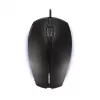 CHERRY GENTIX KABELGEBUNDENE BELEUCHTETE MAUS, Schwarz, USB, beidhändig, optisch, USB Typ-A, 1000 DPI, Schwarz