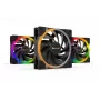 be quiet! Light Wings 120 mm ARGB PWM High-Speed-Lüfter, schwarz, 3er-Pack
