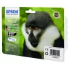 Epson Monkey Multipack 4-Farben T0895 DURABrite Ultra Tinte, Schwarz, Cyan, Magenta, Gelb, 5,8 ml, 3,5 ml, 1 Stk., Multipack