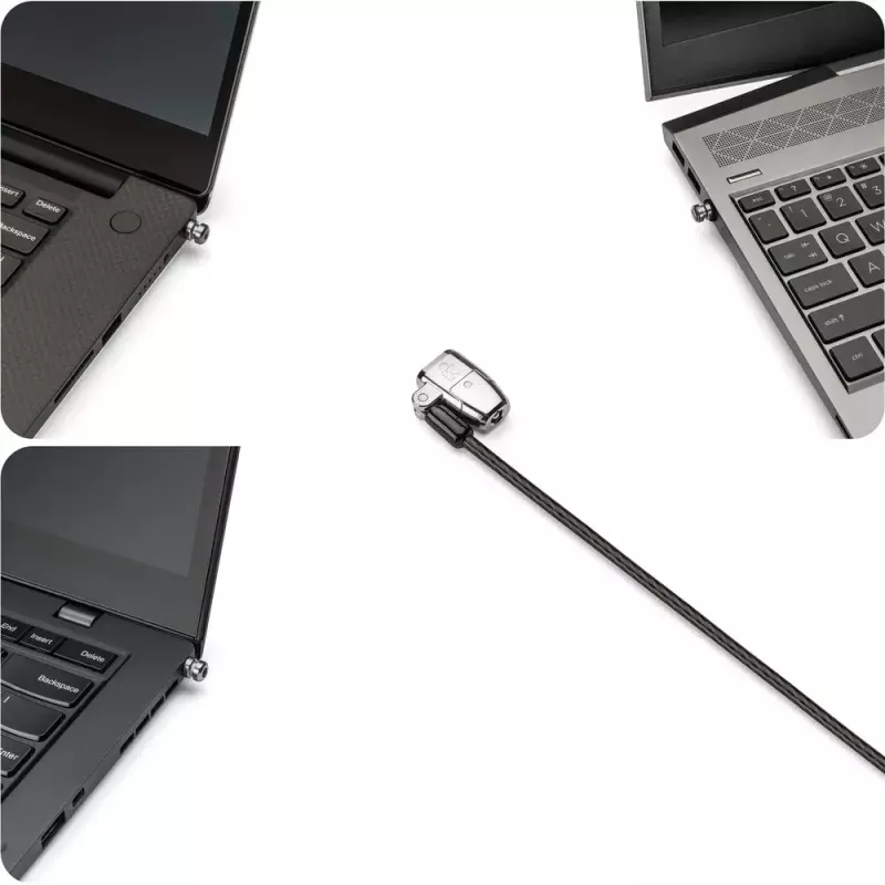 Kensington ClickSafe 2.0 Universelles Schlüsselschloss für Laptops
