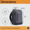 HP Travel 25 Liter 15.6 Iron Grau Laptop Backpack, Rucksack, 39,6 cm (15,6 Zoll), 860 g