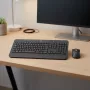 LOGITECH Signature Mk650 Combo For Business - Graphite - US International Qwerty