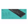 LOGITECH Tastatur K120 - Für Unternehmen Azerty Belgisch