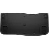 HP 685 Comfort Dual-Mode Keyboard, QWERTY, Full-size (100%), Wireless, RF Wireless + Bluetooth, Membrane, QWERTY, Schwarz