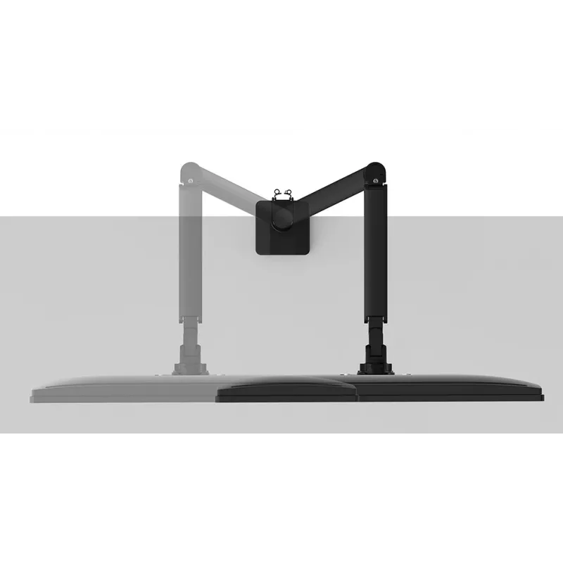 Neomounts DS70-250BL1 Monitorarm 17-35 Zoll - Gasfeder - Topfix - 180°-Stopp